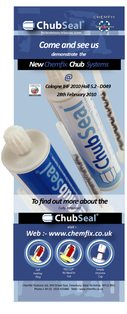 ChubSeal @ Cologne Hardware Fair 2010